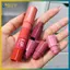 BVY HERORANGE Bộ bút chì phấn mắt 4 trong 1 Velvet Matte Pigment Shimmer Highlight Makeupbination Mini Eye Shadow Pen Mỹ phẩm.