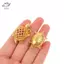 HFTOY 1 Mặt dây chuyền rùa vàng phong thủy 3cm Rùa vàng tốt lành Luy Móc khóa đồ trang trí quyến rũ Quà tặng Trang trí văn phòng ô tô tại nhà ~