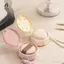 Hộp Bảo Quản Puff Bột Di Động Hai Lớp, Hộp Thoáng Khí Bột Khô Và Ướt, Hộp Trang Sức Chống Bụi Và Thông Gió Mới