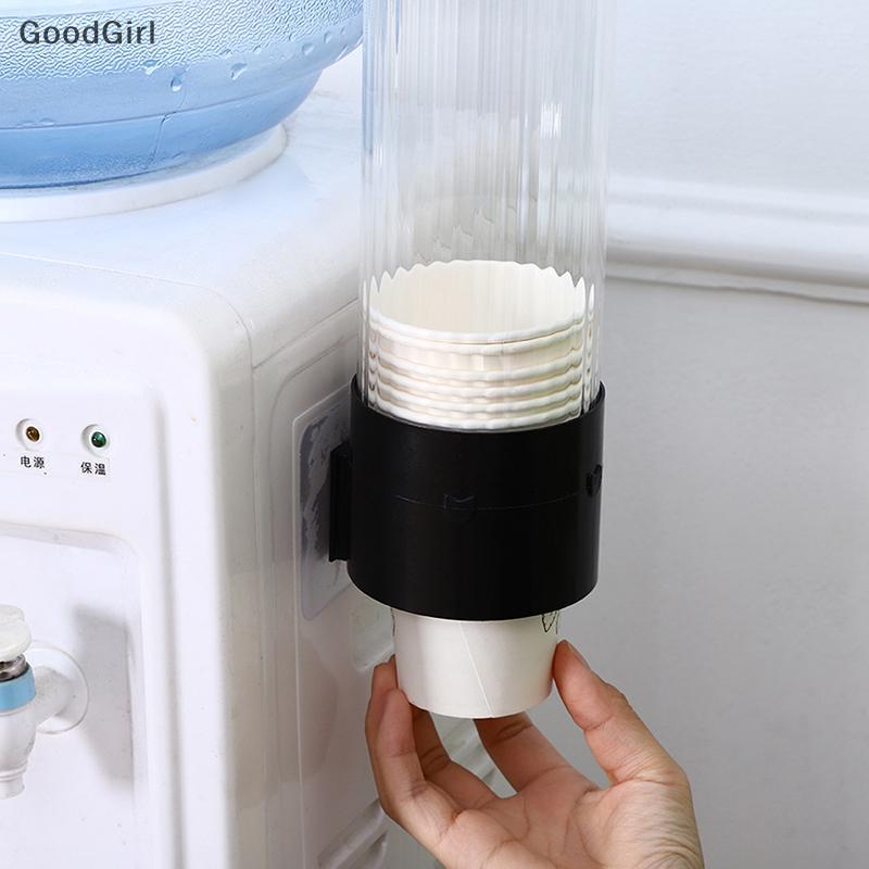 [GoodGirl] Hộp đựng cốc giấy dùng một lần Hộp đựng cốc nhựa cho máy phân phối nước treo tường Cốc tự động lưu trữ Hộp đựng cốc Ra VN