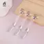1 / 3 Thìa Mỹ Phẩm Acrylic Muỗng Có Hộp Mặt nạ Kem Bùn Trộn Thìa Dụng Cụ Làm Đẹp Thấm Hút Con Lăn Facial Applicator Mới