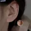 Bluelover 1 Cặp Thời Trang Hợp Thời Trang Mini Zircon Bông Tai Dành Cho Nữ Bé Gái Hình Học Hàng Ngày Bông Tai Nhỏ Xương Tai Móng Tay Trang Sức Phụ Kiện Mới