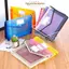 Túi đựng tài liệu IAPPORTUNIA Dung tích lớn Túi nhựa PVC chống thấm nước Thư mục phong bì