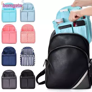 Ba lô BORAGETE Túi chèn ngăn di động Túi du lịch Chèn túi phân loại