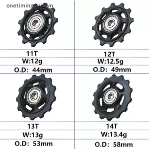 VFZ 11T 12T 13T 14T Vòng bi Xe đạp Hướng dẫn phía sau Bánh xe đạp đường trường Joey Derailleur phía sau Con lăn ròng rọc cho bộ sửa chữa Sram OTE