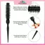 MYPANDA Tròn Thùng Tóc Tạo Kiểu Tóc Bàn Chải Tóc Nylonb Xi Lanh Xoăn Hairb Ống Nhôm Dụng Cụ Salon Cắt Tóc Quà Tặng.