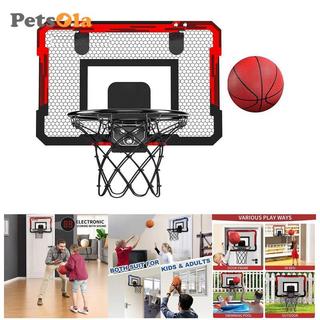 Qua Cửa Mini Bóng Rổ Hoop Backboard Bộ Bóng Rổ Trẻ Em Phòng PVC Giỏ Treo Tường Trong Nhà