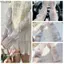 YUJUNI 1 Cặp Tay Chống Nắng Ice Silk, Vỏ Tay Thoáng Khí Chống Tia UV, Nơ Phong Cách Cổ Tích Rộng Tay Băng Làm Mát Mùa Hè