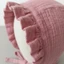 IFASIN Muslin Baby Bonnet, 100% Cotton Ruffle Mũ Beanie Trẻ Sơ Sinh, Vintage Mềm Thoáng Khí Gạc Chin Dây Đeo Mũ Bé Gái Bé Trai Mùa Hè Thu