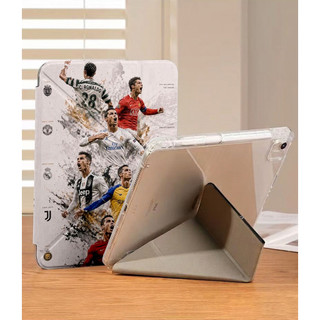 Ốp Lưng Cristiano Ronaldo 7 cho iPad A16 Air4/5/6/7/8 Pro 11 12.9 Y-fold CR7 Cho iPad Gen 12 11 10 9 8 7 6 5 air3 10.2in