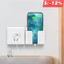 x Kệ Dán Tường Để Remote, Đồ Dùng/ Giá Đỡ Sạc Điện Thoại Có Móc Treo Giữ Dây Điện