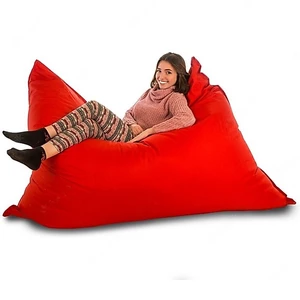 Ghế sofa lười Ghế lười hạt xốp Ghế thư giãn 3II HOME hình chữ nhật đa năng vải trượt nước chống thấm