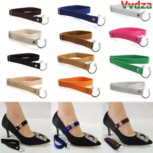 VVDZA Dây buộc mắt cá chân Dây giày lười có thể điều chỉnh Dây đeo chống trượt đàn hồi