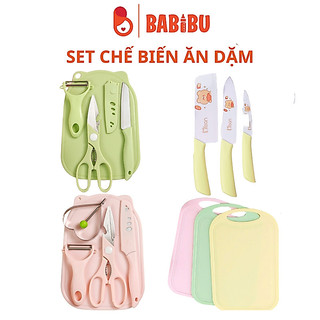 XẢ KHO - Set chế biến đồ ăn dặm Misan gồm 4, 5, 7 chi tiết cho bé