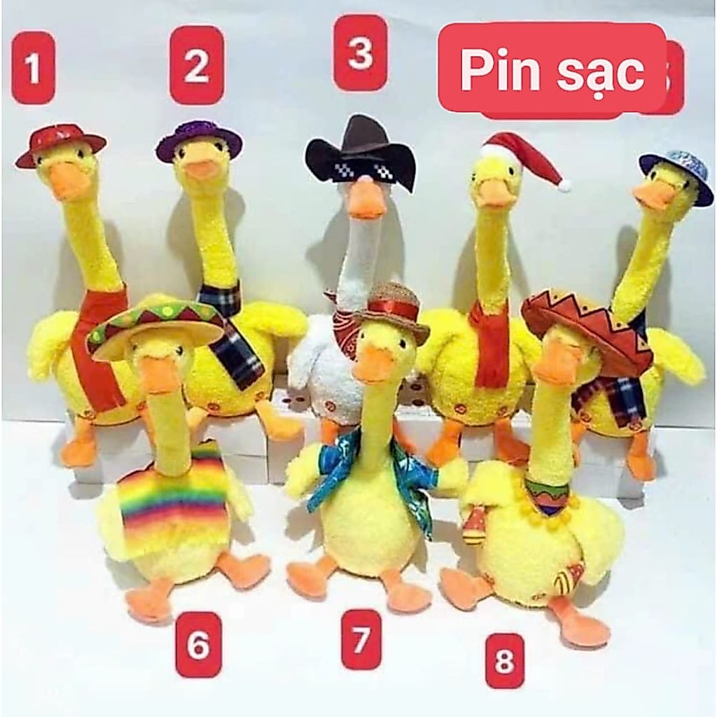 Đồ chơi vịt nhại giọng nhảy múa và hát tiếng việt đồ chơi vui vẻ đễ thương dành cho trẻ