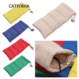 Hộp Kính CATIYAHA, Bảo Vệ Che Xuống Cotton Đọc Sách Kính Mắt, Túi Đựng Kính Hộp Bảo Quản Mềm Mắt Phụ Kiện Kính Cận Thị Nam Nữ