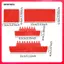 4x Dụng cụ hạt gỗ, Dụng cụ sơn hạt gỗ, Tăng cường cao cấp các dự án DIY của bạn, Dụng cụ vẽ tranh DIY, Trang trí nghệ thuật treo tường