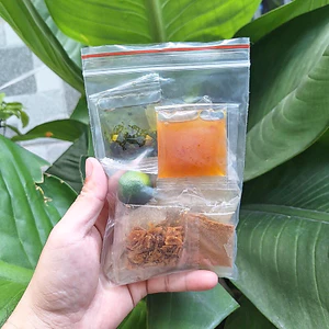 5 bịch Bánh Tráng Ủ Bơ - Sốt Muối Béo - Mỡ Hành - Muối Nhuyễn Tôm - Hành Phi
