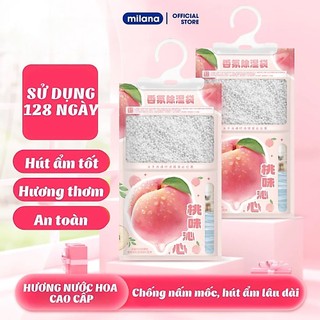 Túi Hút Ẩm Mùi Thơm Nước Hoa 2 Ngăn Siêu Thấm Hút Ẩm Chống Mốc, Túi Thơm Để Tủ Quần Áo, Tủ Giày