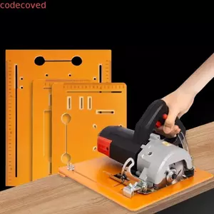 Tấm đế máy cắt CODECOVED, không đục lỗ 90° Tấm chèn cưa tròn cắt phẳng, hiện vật cắt tỉa 45° Máy cưa cắt chéo Bảng ép đá cẩm thạch