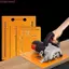 Tấm đế máy cắt CODECOVED, không đục lỗ 90° Tấm chèn cưa tròn cắt phẳng, hiện vật cắt tỉa 45° Máy cưa cắt chéo Bảng ép đá cẩm thạch