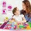 Bảng bận rộn giáo dục sớm - Đồ chơi học tập nỉ cho trẻ em có dụng cụ hỗ trợ giảng dạy