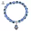 2021 Charm Blue Luy Vòng Tay Hạt Thủy Tinh Lắc Tay Nam Nữ Món Quà Trang Sức [Mina]