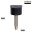 IFASIN 60 chiếc Đầu sửa chữa gót cao, Đệm gót chân & Cốc Pin Taps Dowel Lifts Mũ thay thế gót chân, Cần thiết 5 kích cỡ khác nhau Chân sửa chữa giày cho giày Stiletto
