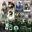 Bán Hàng Mới Dream World Ajian Photocard Đơn Bưu Thiếp Họa Tiết Mờ Laser Vé Gypsophila Hỗ Trợ Hai Chiều Merchan