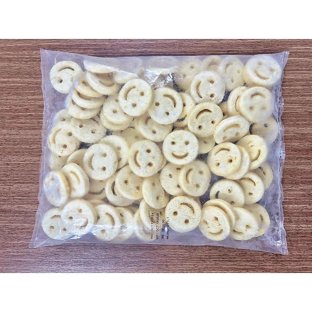 Khoai tây hình mặt cười - Túi 2kg (giao hcm)