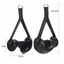 Tay cầm dây PYCOU Tricep, Thanh kéo lưới cao su chống trượt, Đai ốc vòng kép Phòng tập thể dục đa chức năng Tay cầm tiện dụng Phụ kiện thiết bị tập thể dục