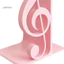Thai| Bộ sắp xếp sách thư viện, Music Note Bookend, Tác phẩm điêu khắc in 3D một mảnh, Tượng trang trí đế rắn ổn định để trang trí văn phòng và máy tính để bàn nghệ thuật tại nhà