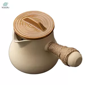 Ấm Trà Gốm Di Động Bếp Trà Luộc Máy Làm Trà Ấm Siêu Tốc Có Nắp Cho Cắm Trại Ngoài Trời Nhà Hàng Hộ Gia Đình Trà Người Yêu Quà Tặng