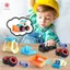 MJnmc Trẻ Em DIY Tháo Lắp Kỹ Thuật Đồ Chơi Ô Tô Có Đai Ốc Lắp Ráp Xếp Hình Và Trượt Khai quật Tháo Lắp Chức Năng Mới