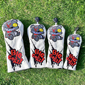 Golf Club Cover Phong cách mới Golf No. 1 Vỏ bảo vệ đầu đa năng chống thấm nước bằng gỗ Fairway