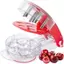 Cherry Pitter Tool 6 khe Loại bỏ hố nhanh Chất liệu cấp thực phẩm để làm mứt nướng tại nhà [VN]