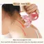 Đầu Massage Bạch Tuộc Nhựa Kinh Tuyến Cạo Da Đầu Bàn Chải Massage Châm Cứu Gua Sha Massageb Giảm Mệt Mỏi Massage