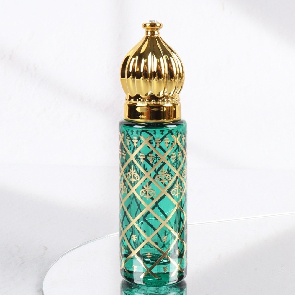 HOBBYIN Chai nước hoa rỗng, Bao bì màu Chai tinh dầu Mini 8ml, Chai lăn thủy tinh lăn du lịch Accessorie