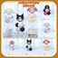 Set trụ 7 nhánh 70cm trang trí sinh nhật Kuromi cho bé - trụ giả bóng bay kèm bóng