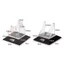 Giá đỡ cuộn quay, Chất liệu Acrylic Thiết kế trong suốt Giá đỡ màn hình cuộn câu cá, Đế chống trượt Xây dựng bền bỉ Hỗ trợ màn hình cuộn hỗ trợ ổn định Hỗ trợ hiển thị tại nhà