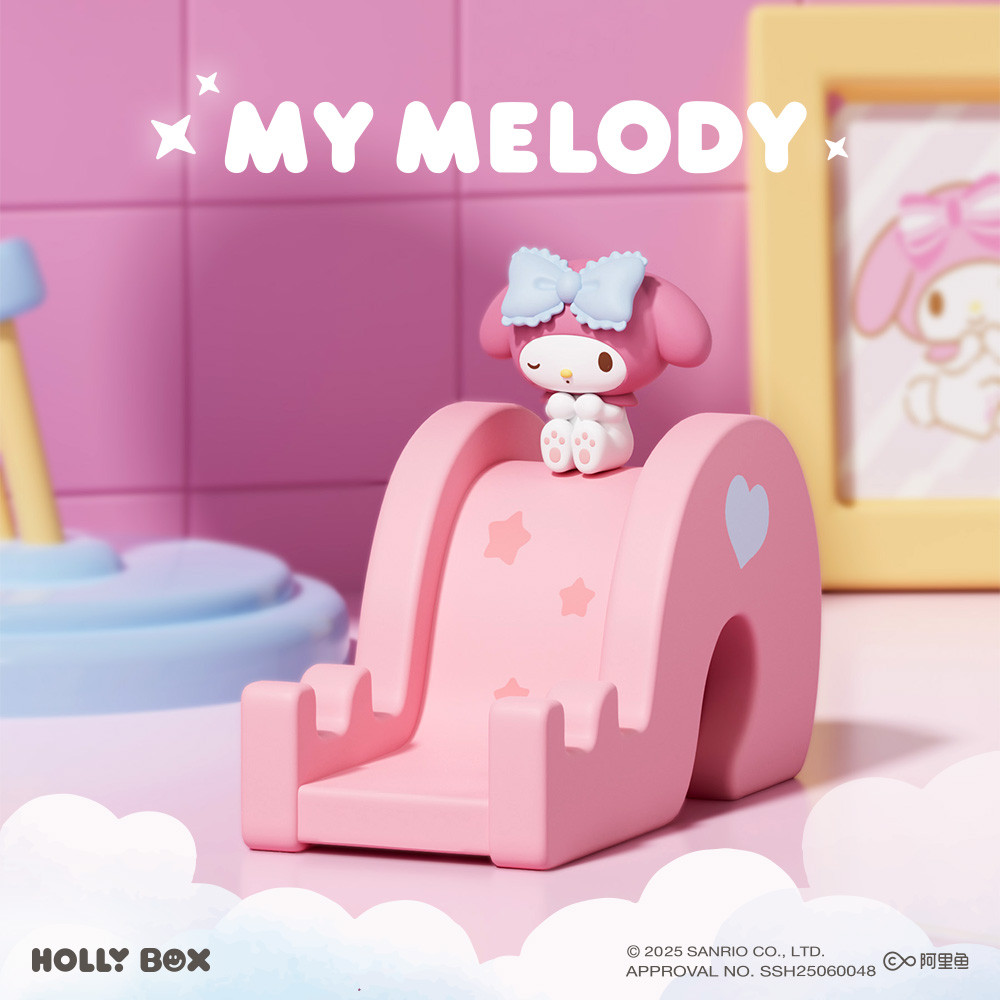 Trang trí giá đỡ điện thoại trượt trượt Sanrio