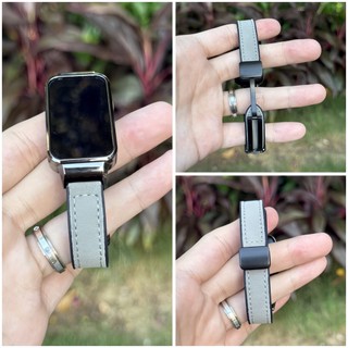 Dành Cho Xiaomi Smart Band 8 9 Active Strap Redmi Band 2 / 3 Thể Thao Da Chống Thấm Nước Thay Thế Dây Đeo Tay