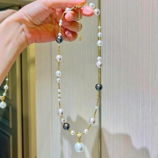DAISYN ] N1036 vòng cổ ngọc đen trắng vàng hồng có mặt  sang trọng , dây chuyền ngọc trai nhân tạo , chuỗi hạt ngọc