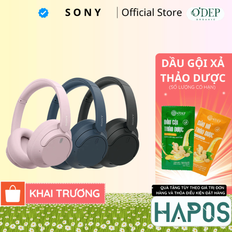 Tai nghe Sony không dây có công nghệ chống ồn WH-CH720N - HAPOS HEL ...