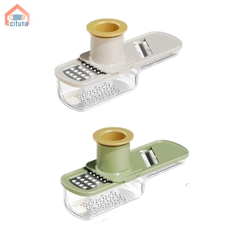 Máy xay tỏi gừng 3 trong 1, Dụng cụ nhà bếp Tiện ích Máy ép tỏi bằng thép không gỉ Máy nghiền thái cầm tay để nướng trái cây Wasabi