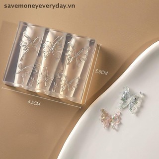 [savemoneyeveryday] 1 Cái Giảm 3D Khuôn Silicon Móng Tay Nghệ Thuật Trang Trí Móng Tay DIY Mẫu Móng Tay Nghệ Thuật Nơ Móng Tay Khuôn [vn]