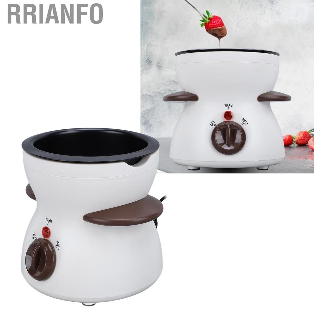 Rrianfo Rrianfo-VN Yunseity Mini Electric Fondue Pot Set Chocolate 25W 200ml Công suất nhúng Forks for Home (Hoa Kỳ cắm 110V 1100W cộng với 1100W)