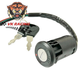 Bộ ổ khoá trước sau xe win 100 - xe win vương niệm