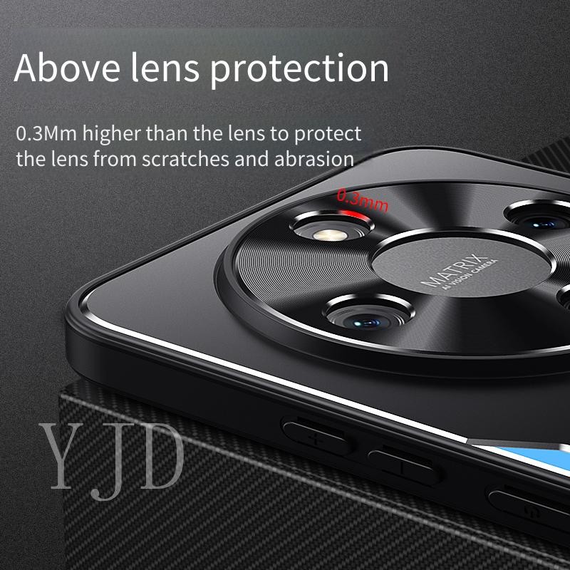 Ốp Lưng Cho Honor X9d Hợp Kim Nhôm Kim Loại TPU Chống Rơi Vỏ Điện Thoại