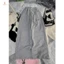 Sét bộ thu đông quần dài kẻ caro đen + mix áo crotop tăm trơn co giãn thoải mái-shopThuBio98